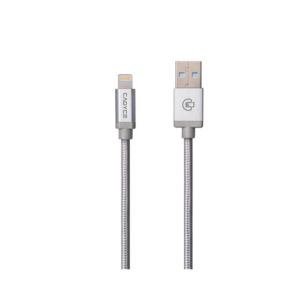 CADYCE CA-ULCS(1.2) CADYCE CA-ULCS 1.2 m Cotton Braided Lightning Cable