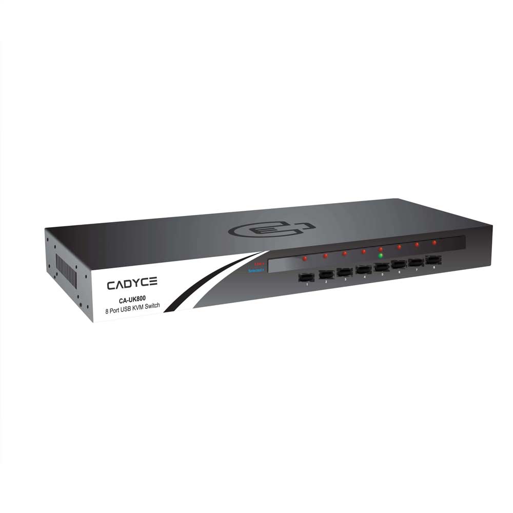 CADYCE CA-UK800 Cadyce CA-UK800 8 Port USB KVM