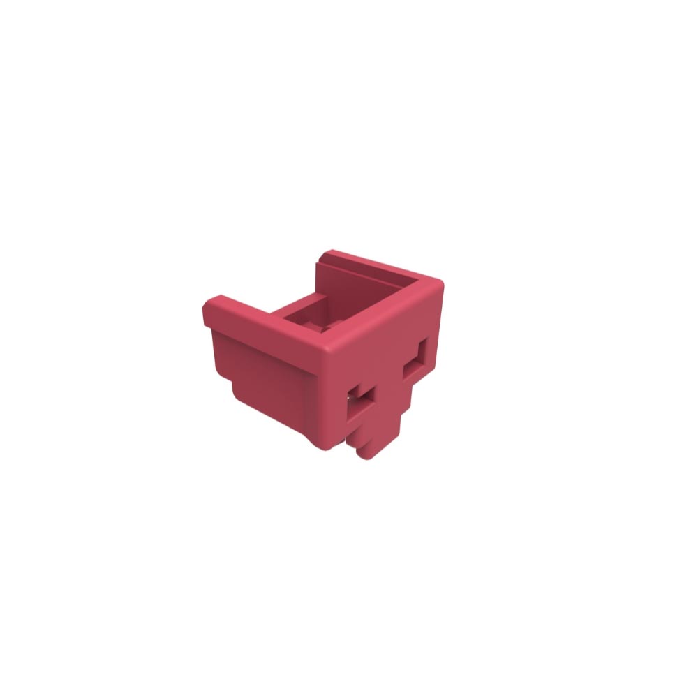 760233833 | PORT BLOCKER, RJ45 PORT, RED 100PK